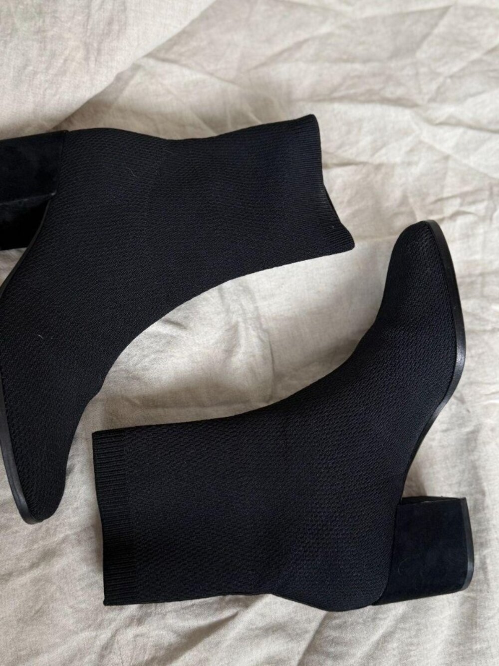 Eileen Fisher Women's Black Boots Size 9 - Picture 4 of 8